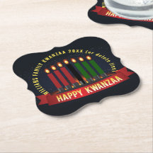 Adicionar nome Ano Velas do Kwanzaa