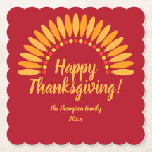 Adicione Nome Ano Feliz Ação de Graças Yellows em 