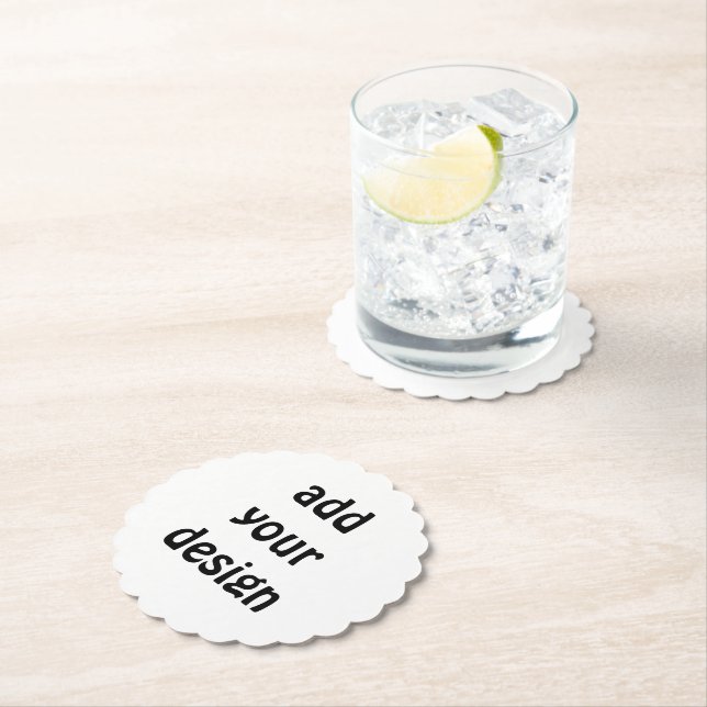 Porta-copo De Papel adicione seu design (Insitu)