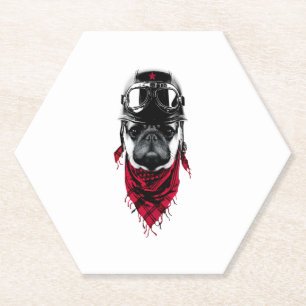 Porta-copo De Papel Adventurer Pug