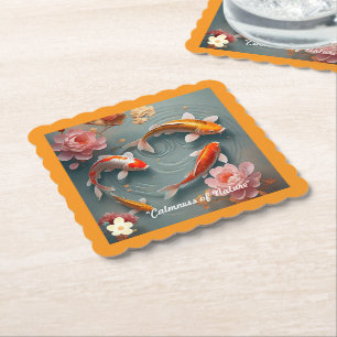 Porta-copo De Papel "Água Lily Serenity"