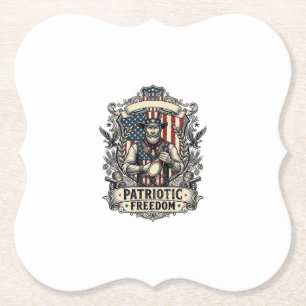 Porta-copo De Papel Amante de Molho Picante Patriota