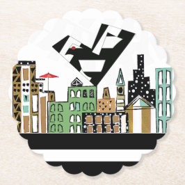 PORTA-COPO DE PAPEL AMOR AVE NA CIDADE