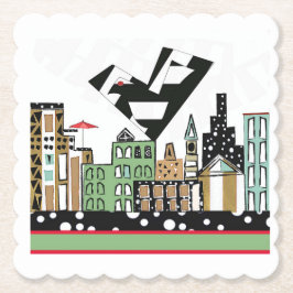 PORTA-COPO DE PAPEL AMOR AVE NA CIDADE