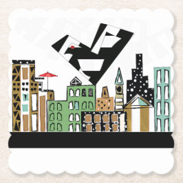 PORTA-COPO DE PAPEL AMOR AVE NA CIDADE