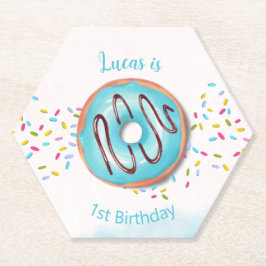 Porta-copo De Papel Aniversário de 1 ano