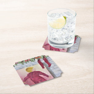 Porta-copo De Papel Antecipação da Véspera de Natal