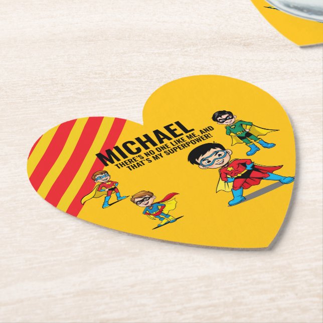 PORTA-COPO DE PAPEL ANTI-STRESS KIDS HERO SUPERHERO POWER  (Angular)