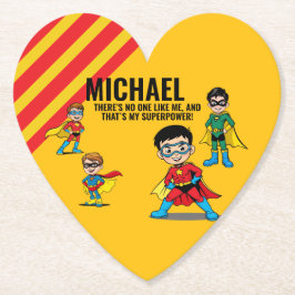 PORTA-COPO DE PAPEL ANTI-STRESS KIDS HERO SUPERHERO POWER 