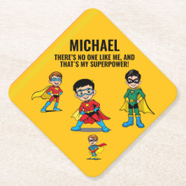 PORTA-COPO DE PAPEL ANTI-STRESS KIDS HERO SUPERHERO POWER 