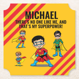 PORTA-COPO DE PAPEL ANTI-STRESS KIDS HERO SUPERHERO POWER 