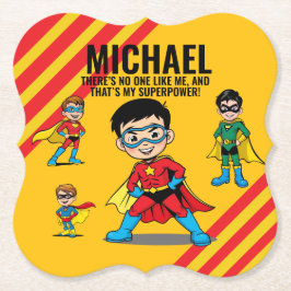 PORTA-COPO DE PAPEL ANTI-STRESS KIDS HERO SUPERHERO POWER TEAM