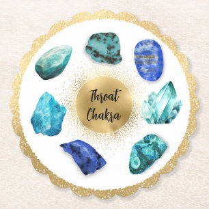 Porta-copo De Papel *~* AP64 Emoto Water Throat Chakra