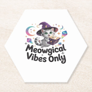 Porta-copo De Papel Apenas Víblias Medíocres, Gato De Bruxa De Kawaii