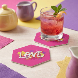 Porta-copo De Papel Apoio de Papel de AMOR