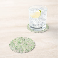 Aquarela Verde e Branco - Hydrangea Crest