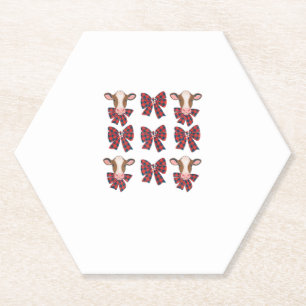 Porta-copo De Papel Arco de Natal de Coquette Highland Papais noeis de