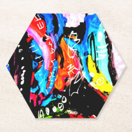 Porta-copo De Papel Arcos misturados