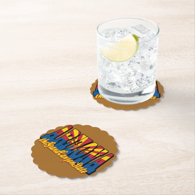 Porta-copo De Papel Arizona the Grand Canyon State (Insitu)