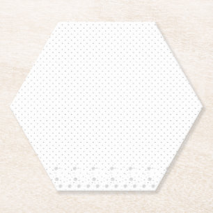 Porta-copo De Papel Arte de linha, Lilás Branco