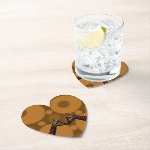 Porta-copo De Papel Autoreflexão Girafa,