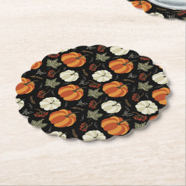 Porta-copo De Papel Autumn Pumpkins