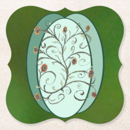 Porta-copo De Papel Autumn Vine