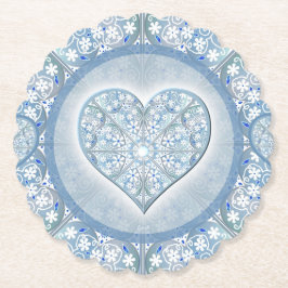 Porta-copo De Papel Azul claro-azulado cerâmico