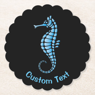 Porta-copo De Papel Azul-marinho