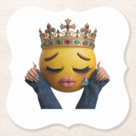 Porta-copo De Papel Balão de Festa com Emoji Chorando Sassy - Aniversá