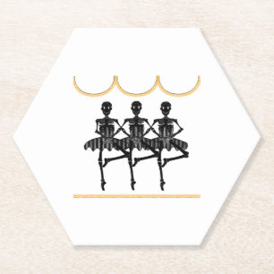 Porta-copo De Papel Ballerinas no Halloween