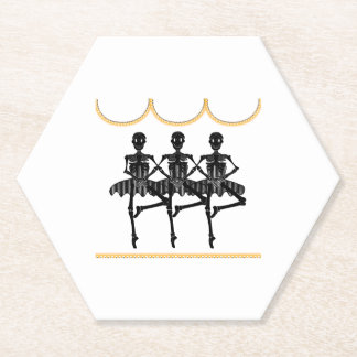 Porta-copo De Papel Ballerinas no Halloween