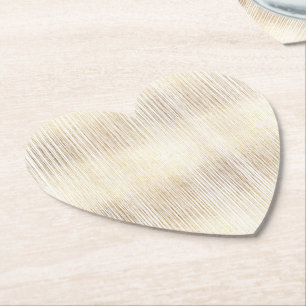 Porta-copo De Papel Bandas Douradas de Glam