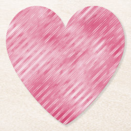 Porta-copo De Papel Bandas Rosa-Geladas