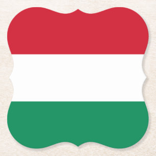 Porta-copo De Papel Bandeira da Hungria (Húngaro)