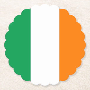 Porta-copo De Papel Bandeira da Irlanda
