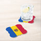 Porta-copo De Papel Bandeira da Moldávia (Insitu)