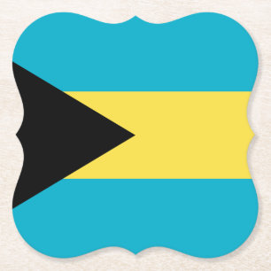 Porta-copo De Papel Bandeira das Bahamas