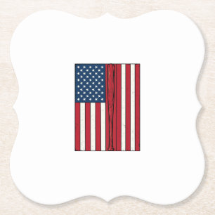 Porta-copo De Papel Bandeira de Beisebol Distressed Vintage Vector Des