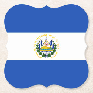 Porta-copo De Papel Bandeira de El Salvador