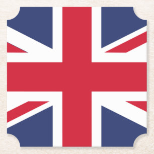 Porta-copo De Papel Bandeira do Reino Unido