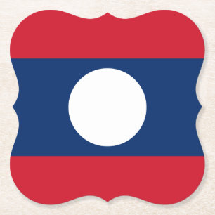 Porta-copo De Papel Bandeira Laos