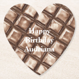 Porta-copo De Papel Bar de chocolate