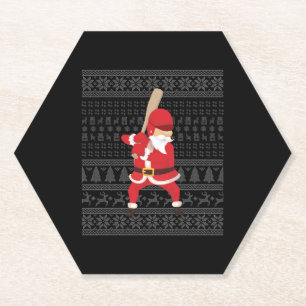 Porta-copo De Papel Baseball de Natal 4