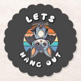 Porta-copo De Papel Bat Bonito Travando e Retrospectivo Sunset | Vamos