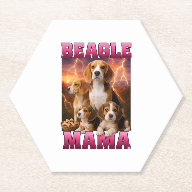 Porta-copo De Papel Beagle (Frente)