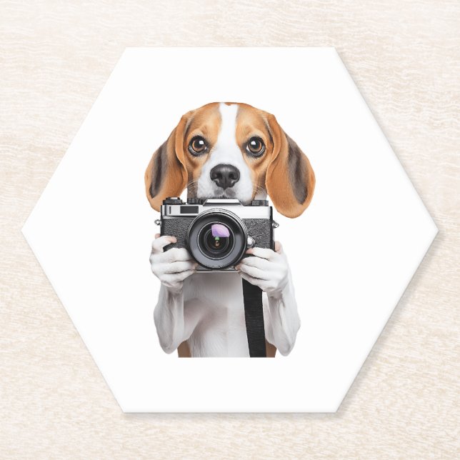 Porta-copo De Papel Beagle (Frente)