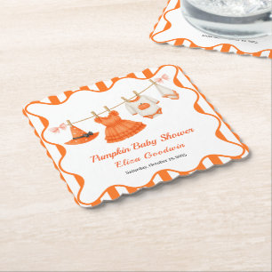 Porta-copo De Papel Bebê de Chuveiro de Halloween Menina Pequena Bru
