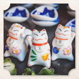 Porta-copo De Papel Beckoning - figurinos de gatos