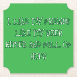 Porta-copo De Papel Beer Amarradeira Queria Aqui